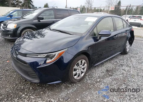 2025 Toyota Corolla Le z USA, uszkodzony, nr VIN JTDB4MEE1S3030151